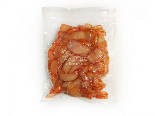 Арахис в глазури: Осьминог (ломтики из филе кальмара)