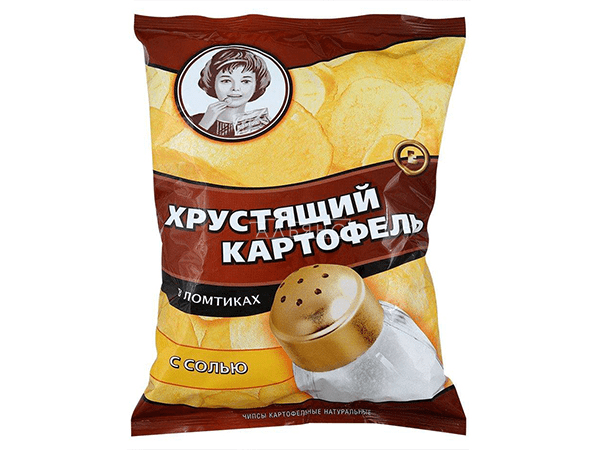 Картофельные чипсы "Девочка" 160 гр. в Великом Новгороде
