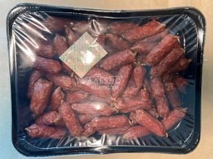 Рыбные снеки: Колбаски (ВЕНГЕРСКИЕ) с/к (по 0,5кг)