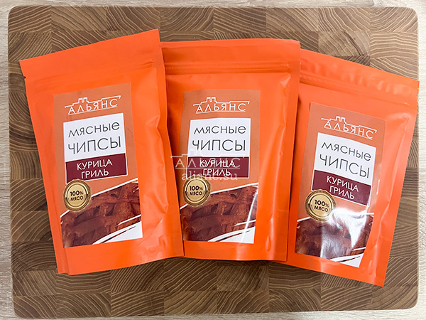 Мясо (АЛЬЯНС) вяленое курица "Гриль" 50 гр. в Великом Новгороде