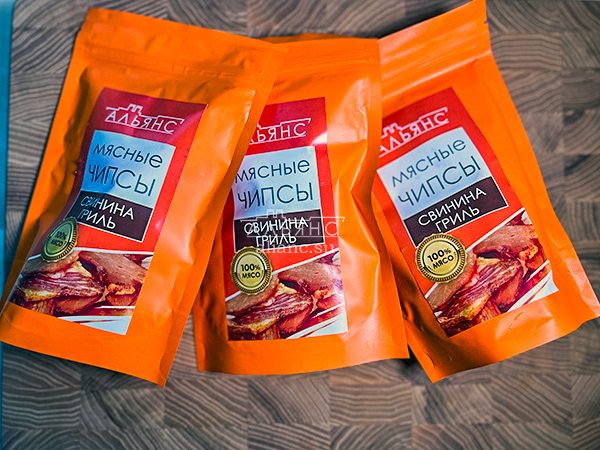 Мясо (АЛЬЯНС) вяленое свинина "Гриль" 50 гр. в Великом Новгороде