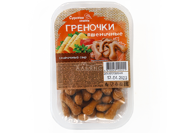 Сурские (ПШЕНИЧНЫЕ) Сливочный сыр (100 гр) в Великом Новгороде