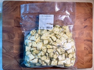 Деревенские гренки с вкусом тайский перчик: Сырный продукт ФЕРМЕРСКИЙ бочонок укроп чеснок